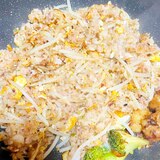 食感がいい!もやし入り炒飯